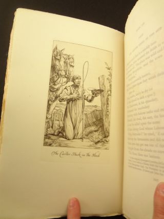 1931 The Fables of Jean de la Fontaine.  Illustrator signed (Stephen Gooden).  Lim Ed 8