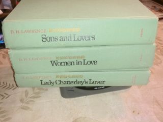 Dh Lawrence Set Of 3 From 1950’s.  Doubleday Inc