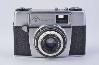Exc,  Agfa Silette 35mm Camera W/45mm F2.  8 Lens,