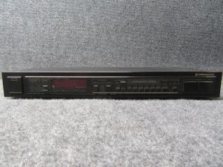 Vintage Pioneer Tx - 1070r Fm/am Digital Synthesizer Stereo Tuner