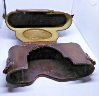 Vintage LEICA Leather Carrying Case for LEICA Rangefinder Cameras 5