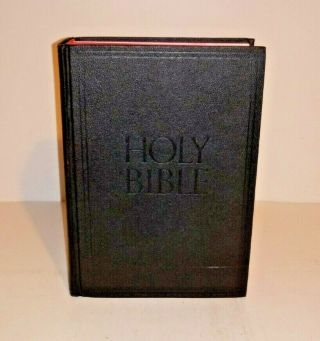 Vintage Holy Bible - Catholic Family Library Edition Black - 1961