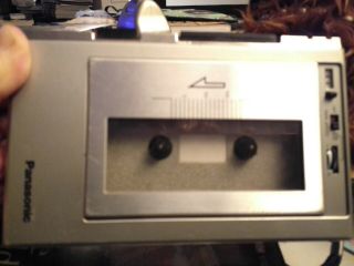 Vintage Panasonic Cassette Player & Recorder Model Rq 337 W/case
