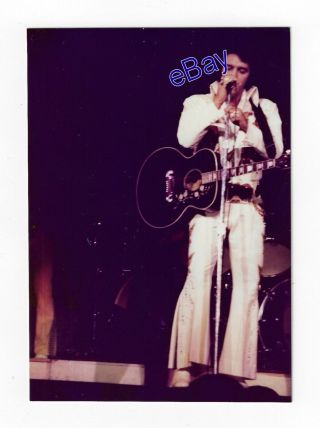 Elvis Presley Concert Photo - Columbus Oh 6/25 1974 Jim Curtin Vintage