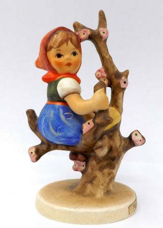 Vintage Goebel Hummel Figurine 241 3/0 Apple Tree Girl 4 " Tmk3 Ss N14