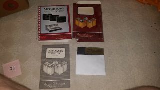 Vintage Merlin 8/16 Merlin Pro Software Roger Wagner Book Macro Assembler 83