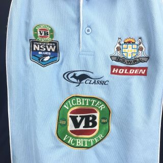 NSW State Of Origin Polo Shirt Mens Siz XXXL Vintage Rugby Leage NRL 4