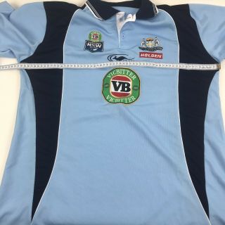 NSW State Of Origin Polo Shirt Mens Siz XXXL Vintage Rugby Leage NRL 5