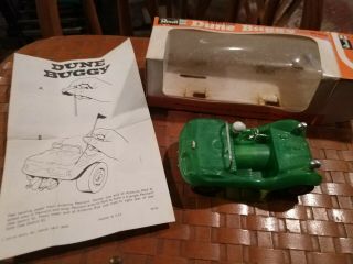 Vintage 1/32 Scale Revell Dune Buggy Green Slot Car W/ Box