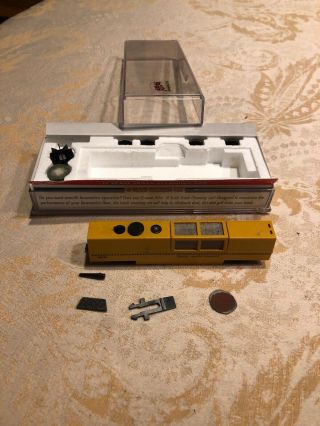 Vintage N Scale Atlas 32555 Maintenance Of Way Track Cleaning Car Yellow