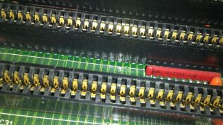 386 486 Motherboard Vintage gold scrap refine.  Gold recovery.  IC chips 5