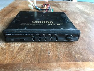 Vintage Clarion 5 Band Equalizer With Booster 100EQB - 7 25W,  25W 2