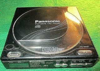 Vintage 1986 Portable Cd Player Panasonic Sl - Np3 / No Power Cord /