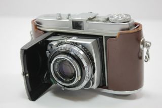 Kodak Retina Ib Camera Schneider Xenar 50mm F2.  8 Lens With Leather Case