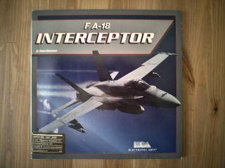 F/a - 18 Interceptor - Simulation - Commodore Amiga Game - Ea - Ocs - 1988
