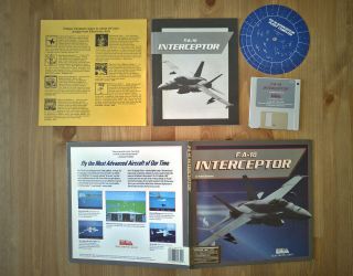 F/A - 18 INTERCEPTOR - Simulation - Commodore Amiga Game - EA - OCS - 1988 4