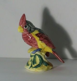 Vintage Stangl Bird Figurine Gray Cardinal 3596 Signed