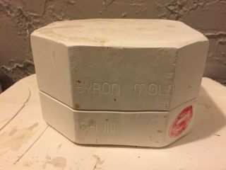 Vintage Byron Easter Egg Slip Casting Pottery Clay Mold Ceramic / Porcelain 5
