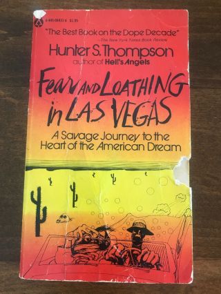 Fear And Loathing In Las Vegas Hunter S Thompson 1971 Pb