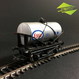 Vintage Hornby Esso Petroleum Fuel Tanker Oo Ho Rolling Stock Train 1