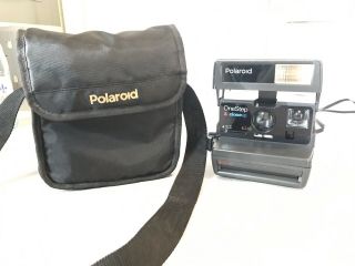 Vintage Polaroid One Step Close Up 600 Instant Film Camera WITH CASE 2