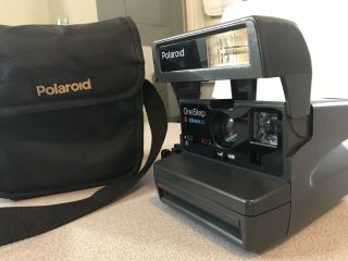 Vintage Polaroid One Step Close Up 600 Instant Film Camera WITH CASE 3