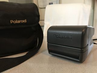 Vintage Polaroid One Step Close Up 600 Instant Film Camera WITH CASE 4