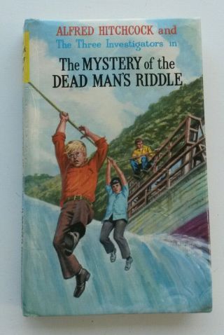 Vintage Three Investigators 22 " Mystery Dead Man 