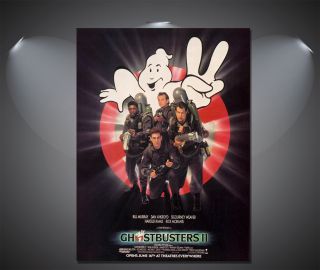 Ghostbusters Ii 2 Vintage Movie Poster - A1,  A2,  A3,  A4 Sizes