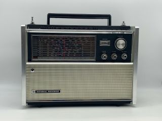 National Panasonic Rf - 5000 Fm - Am 11 - Band 20 Transistor 14 - Diode Vintage Radio