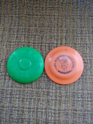 Vintage Mini Frisbees 2,  4 Inch Frosty O 