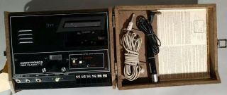 Audiotronics 136s Classette - Vintage Cassette Recorder.  Complete