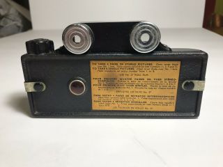 Vintage Coronet 3 - D Binocular Viewfinder Stereo Camera,  Made in England 2
