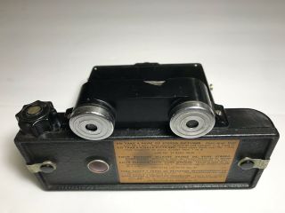Vintage Coronet 3 - D Binocular Viewfinder Stereo Camera,  Made in England 8