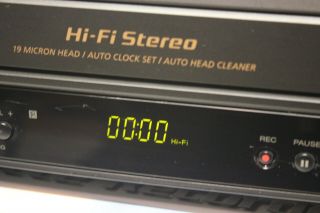 Sony SLV - N51 Hi - Fi Stereo VCR VHS Cassette Player w/ Remote,  Cords,  Box 5