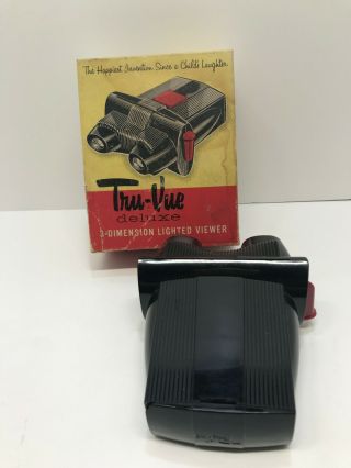Vintage Tru - Vue Deluxe 3 - Dimension Lighted Viewer