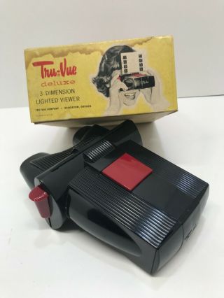 Vintage Tru - Vue Deluxe 3 - Dimension Lighted Viewer 2