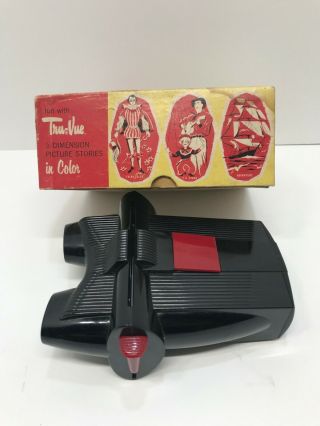 Vintage Tru - Vue Deluxe 3 - Dimension Lighted Viewer 3