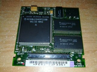 Motorola Xc68lc040fe33b,  66/33 Mhz,  68040 Vintage Cpu,  Apple Computer 1994