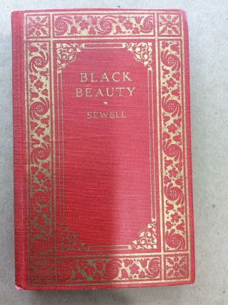 Vintage Black Beauty Book By Anna Sewell 1923 Hardcover Book Great Book