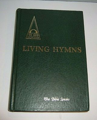 Vtg Living Hymns To God Be The Glory Albert Smith Encore Hymnal Praise Choir1982