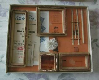 Vintage Hollywood Hand Weaving Loom Set With Instructions Needles Model 1101