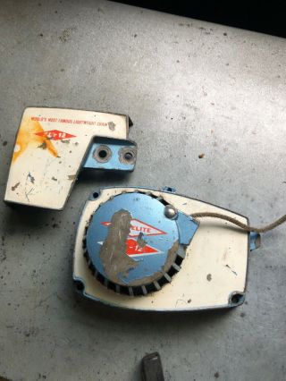 Vintage Homelite XL - 12 Chainsaw Blue Powerhead Parts Repair XL12 Port Chester NY 2