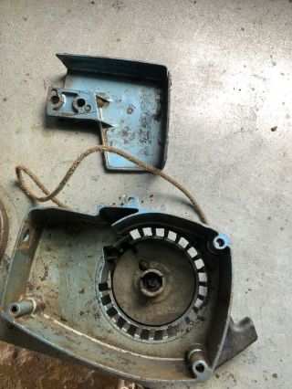 Vintage Homelite XL - 12 Chainsaw Blue Powerhead Parts Repair XL12 Port Chester NY 3