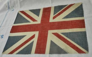 Old Ww2 Era Vintage British Union Jack Flag
