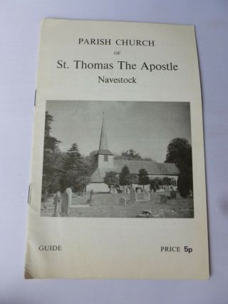 Parish Church Of St Thomas The Apostle - Navestock - Guide