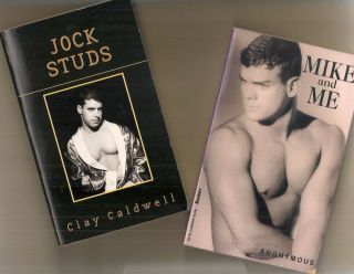Gay: Vintage 1990s 2 - Fer One - Handed Fiction Jock Studs,  Mike & Me Clay Caldwell