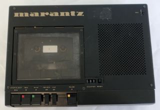 Marantz Portable Cassette Recorder Model Pmd101 - - Pmd101u