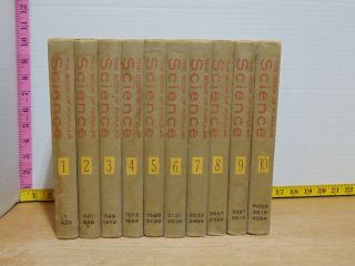 The Book Of Popular Science Full 10 Volume Set The Grolier Society 1957