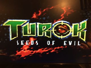 (SB69) COLLECTIBLE CLASSIC VINTAGE NINTENDO 64 N64 TUROK 2 SEED OF EVIL COMPLETE 3